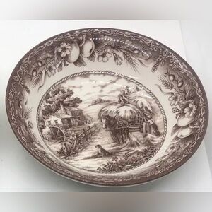 Royal Stafford Hayride BROWN Cereal Bowl, Earthenware, Made In England
